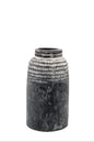 Rustic Gray Vase - 9"
