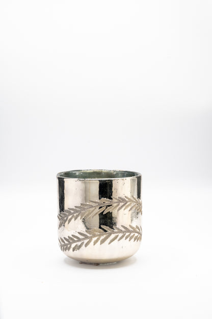 Silver Palms Votive