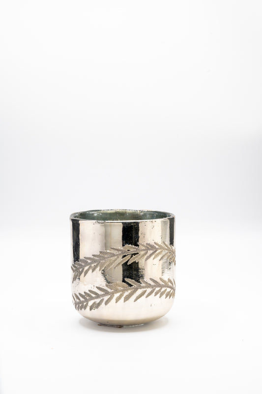 Silver Palms Votive