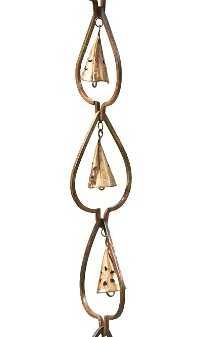 Flamed Aspen with Bell Rainchain