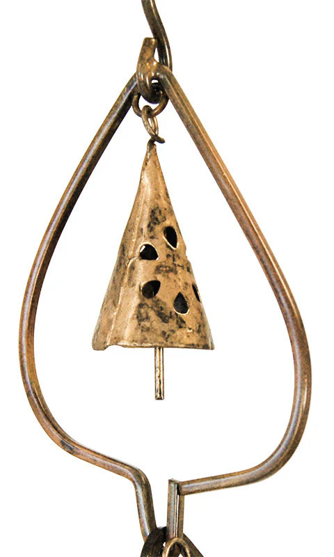 Flamed Aspen with Bell Rainchain