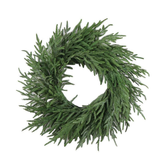 Faux Spruce Wreath