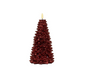 Red Christmas Tree LED Candle
