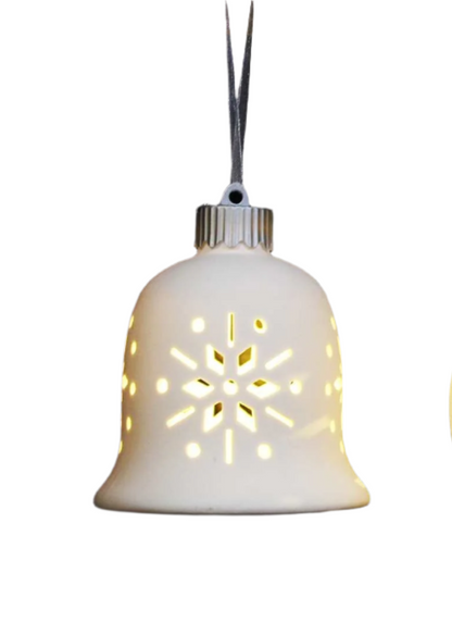 LED Stoneware Ornaments