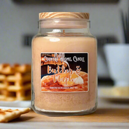 Butter & Maple Paraffin Candle
