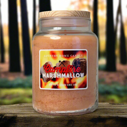 Campfire Marshmallow Paraffin Candle