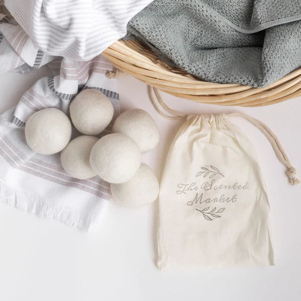 Wool Dryer Balls - 6 pack