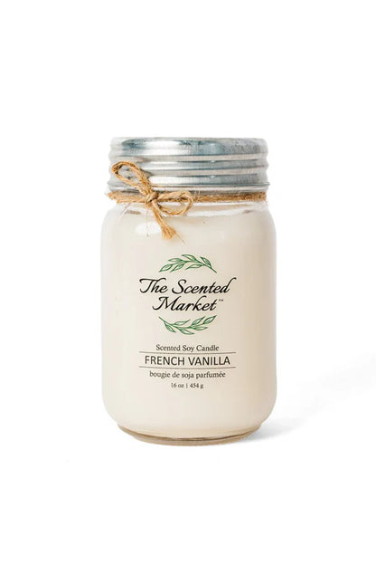 French Vanilla - Soy Wax Candle 16oz