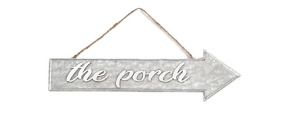 Galvanized Metal Arrow Signs
