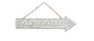 Galvanized Metal Arrow Signs