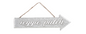 Galvanized Metal Arrow Signs