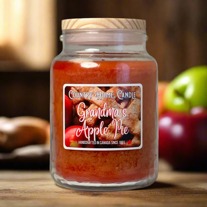 Grandma's Apple Pie Paraffin Candle