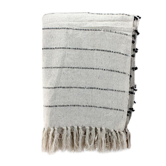 Throw Blanket - Natural White
