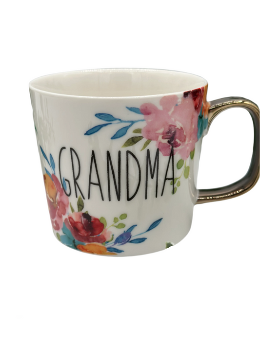 Floral "Grandma" - Mug