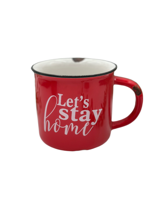 Let's Stay Home - Mug