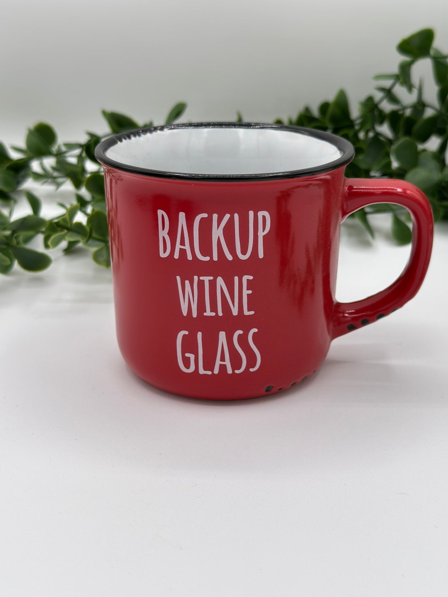 Backup Wine Glass - Mug