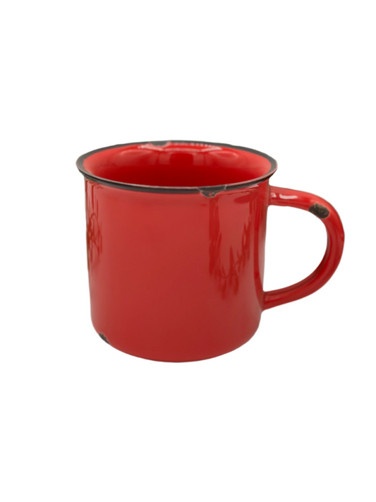Red Distressed Look - Mug