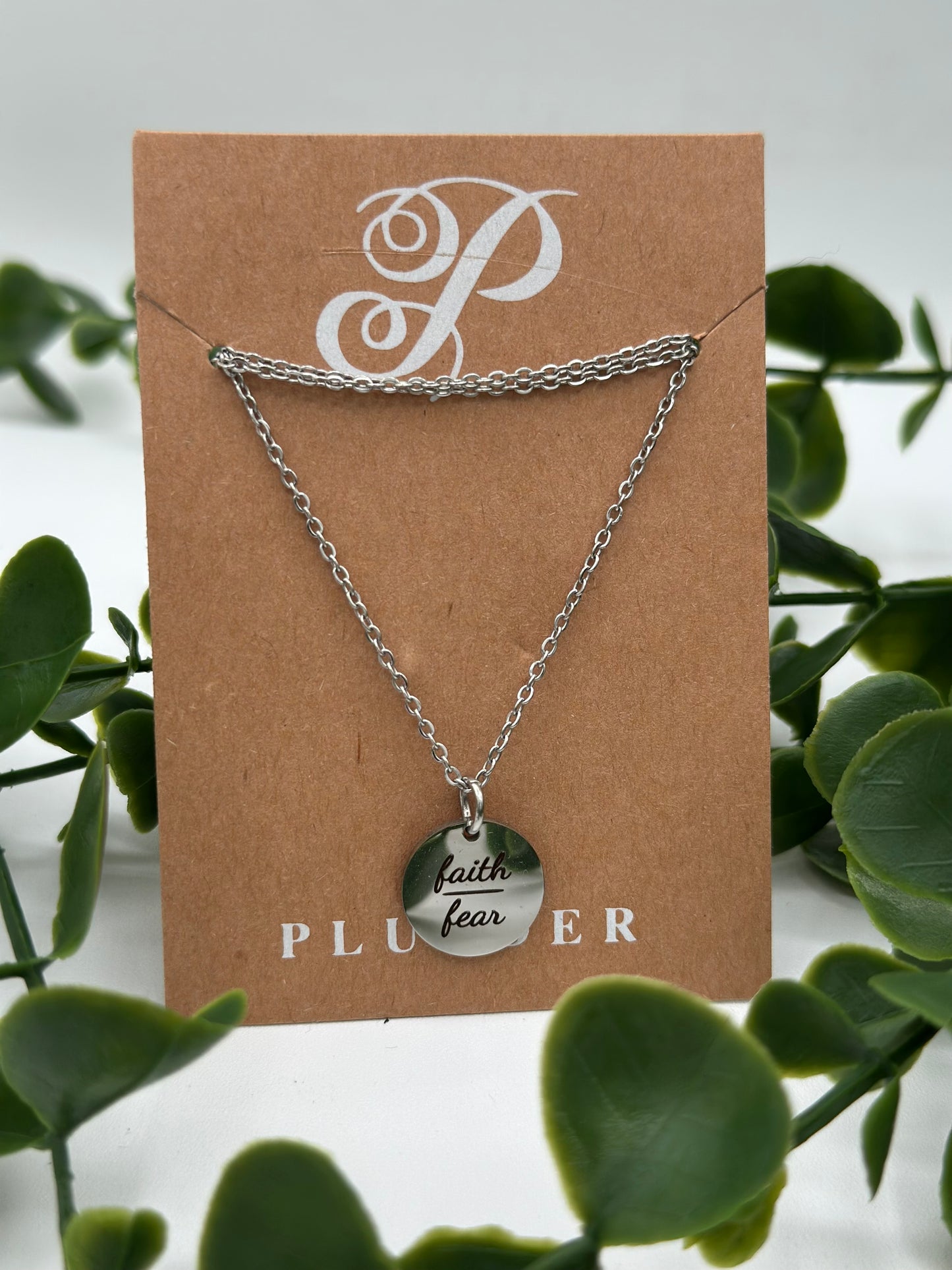 Faith over Fear Necklace