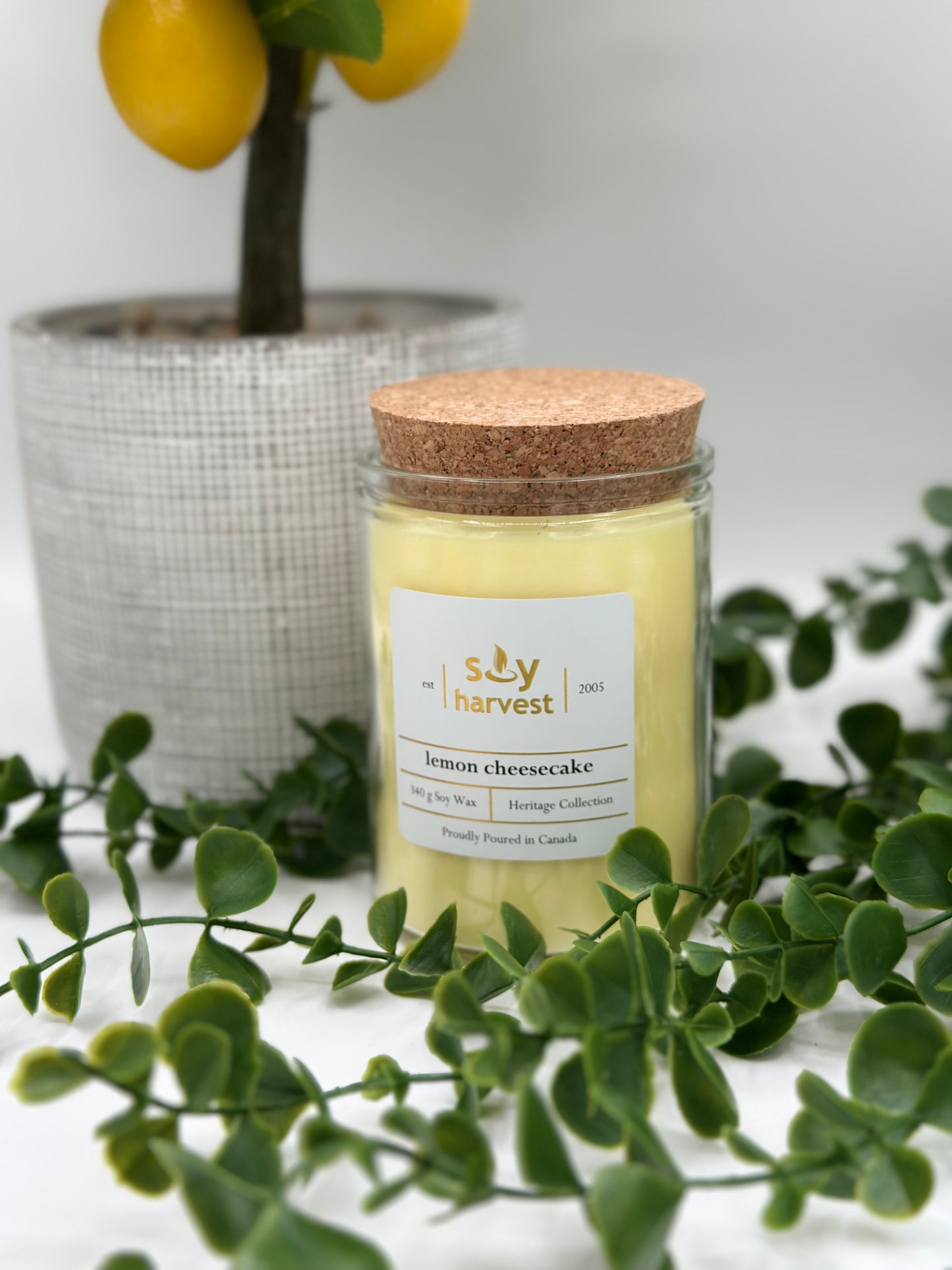 Lemon Cheesecake Soy Candle