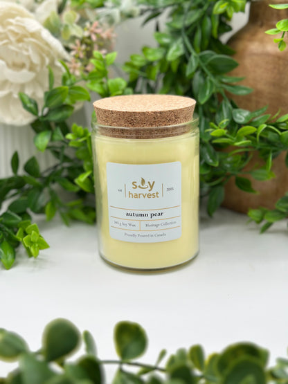 Autumn Pear Soy Candle