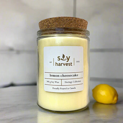 Lemon Cheesecake Soy Candle