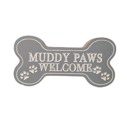 Muddy Paws Welcome