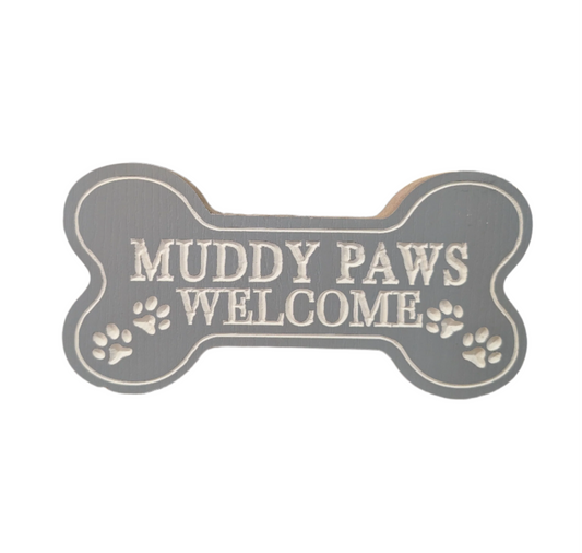 Muddy Paws Welcome