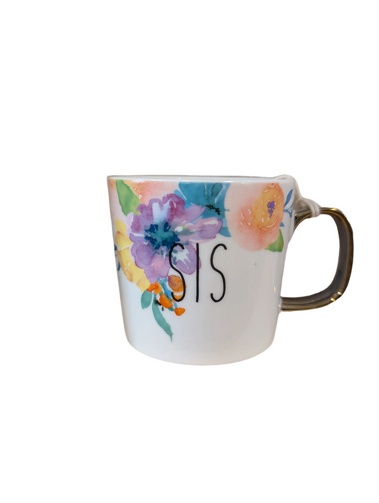 Floral "Sis" - Mug