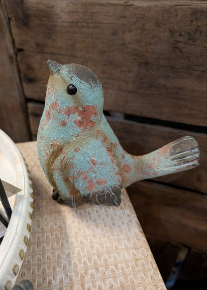 Rustic Bluebird Figurine