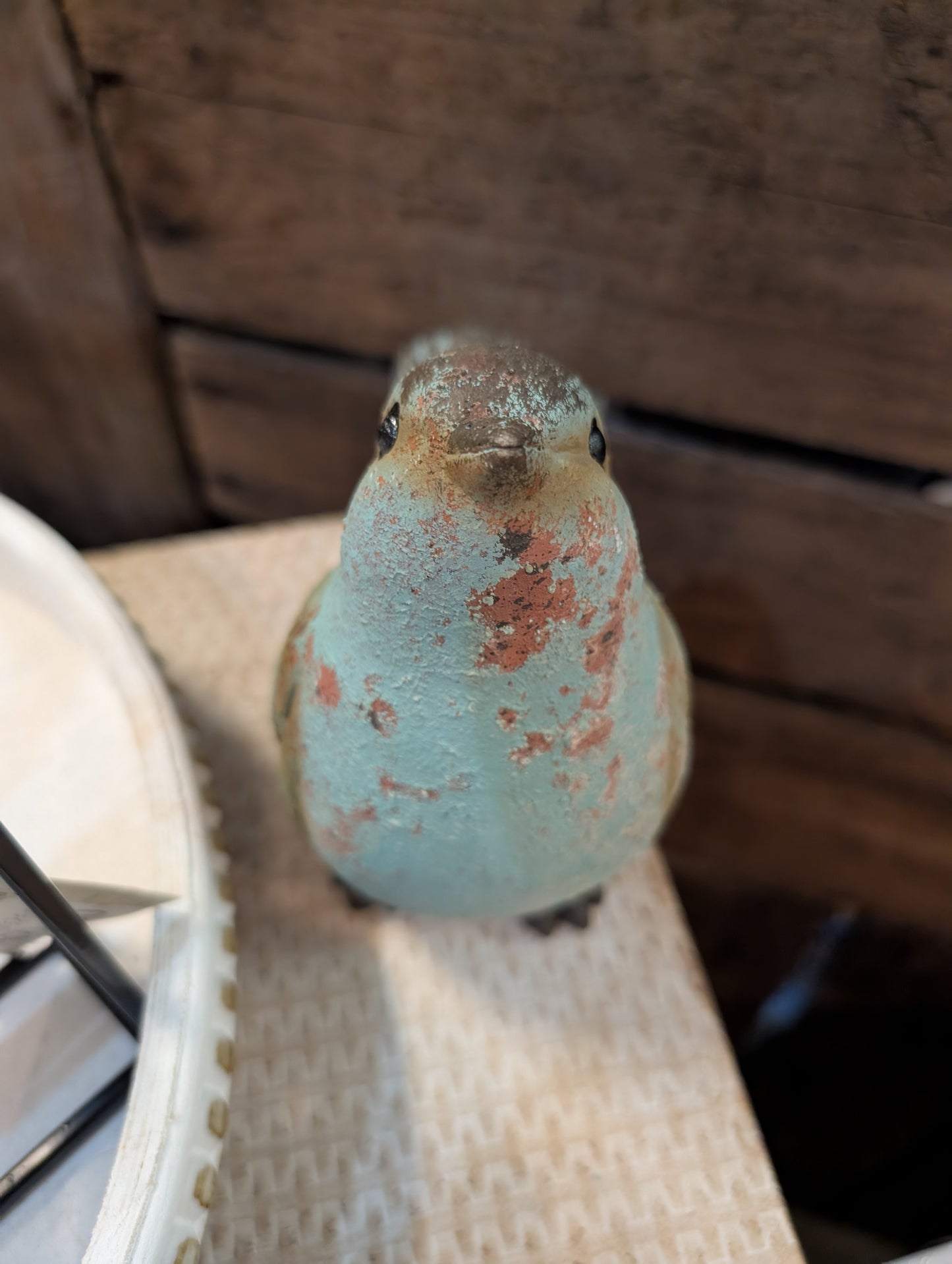 Rustic Bluebird Figurine