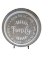 Round Family Sign