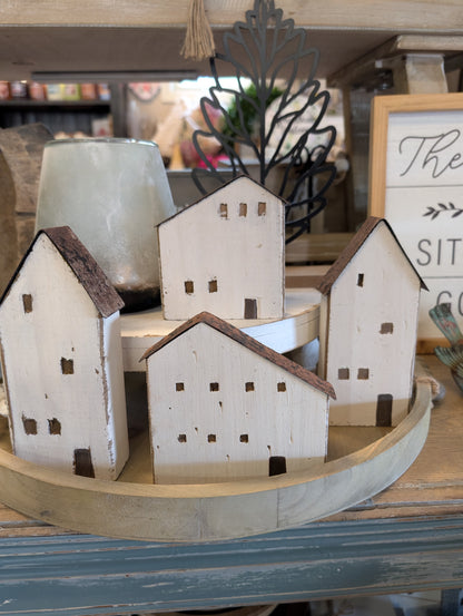 Rustic White Houses