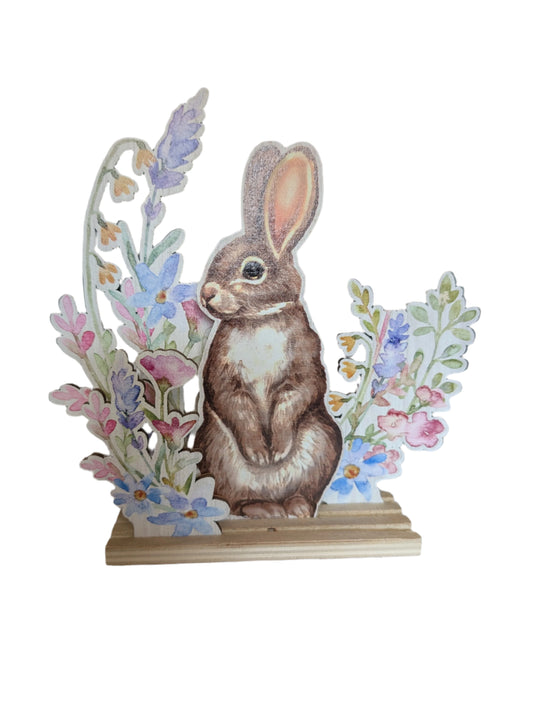 Spring Meadow Bunny - Figurine Decor