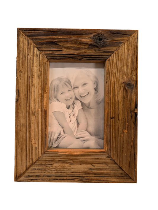 Distressed Wood Picture Frame