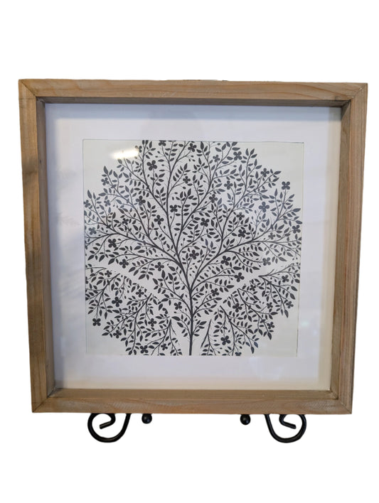 Botanical Bloom Silhouette Print