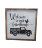 Welcome to our Farmhouse - Sign