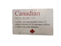 Canadian Definition Sign