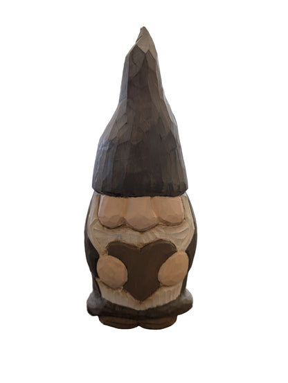 Carved Pine Gnomes