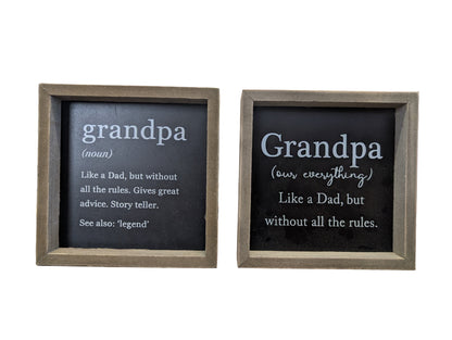 Grandpa - Sign