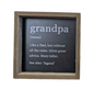 Grandpa - Sign
