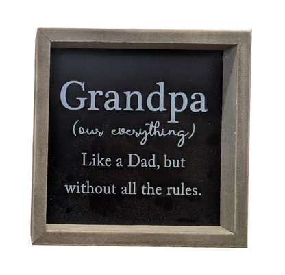 Grandpa - Sign