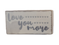 Small Love Sentiments - Block Signs