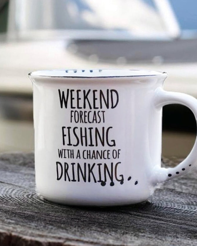 Fishing with a Chance of Drinking - Mug
