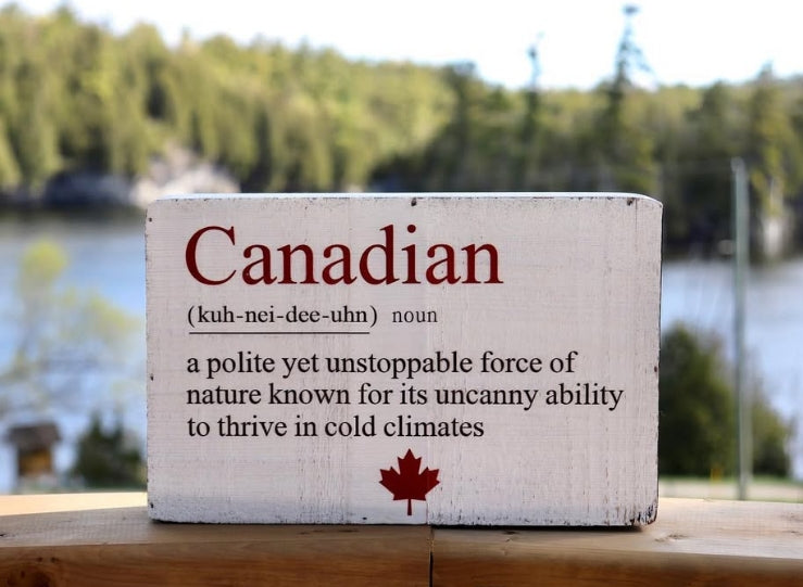 Canadian Definition Sign