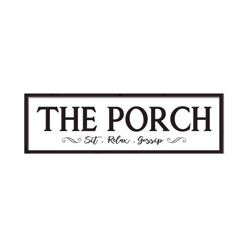 The Porch - Metal Sign