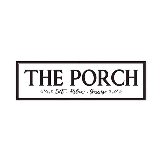 The Porch - Metal Sign