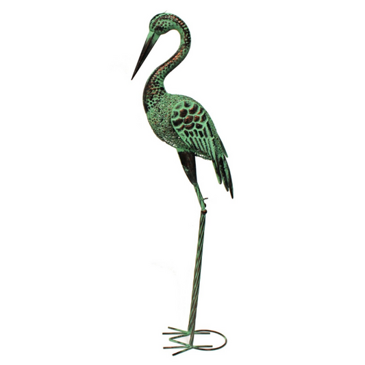 Vintage Green Crane