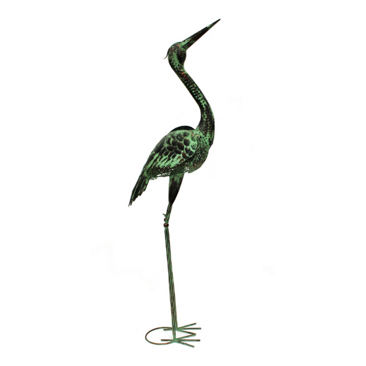 Vintage Green Crane