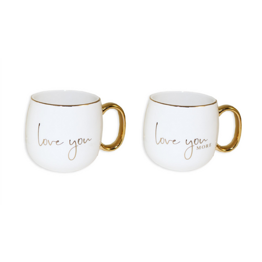 Love You / Love You More - 2pc Mug Set