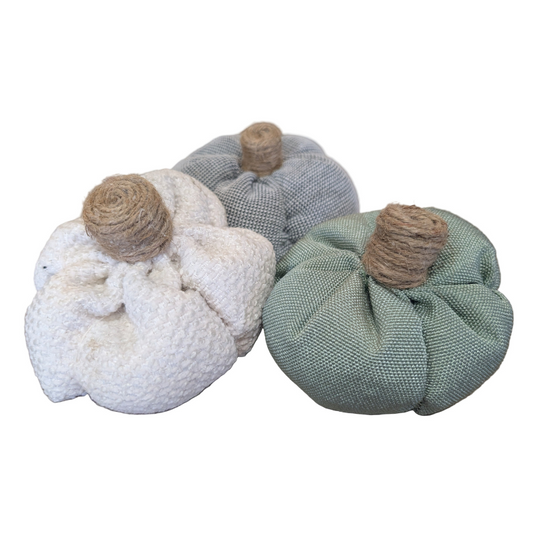 Scented Market Fabric Pumpkin Decor